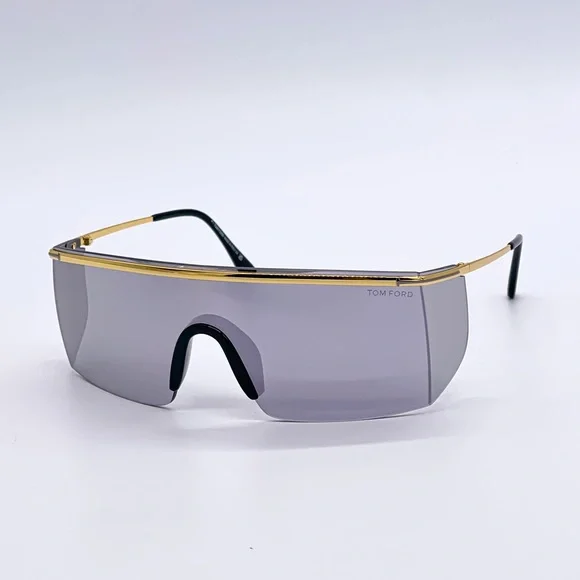 NEW TOM FORD PAVLOS-02 TF980 30C MEN’S SHIELD SUNGLASSES TOM FORD FT0980/S